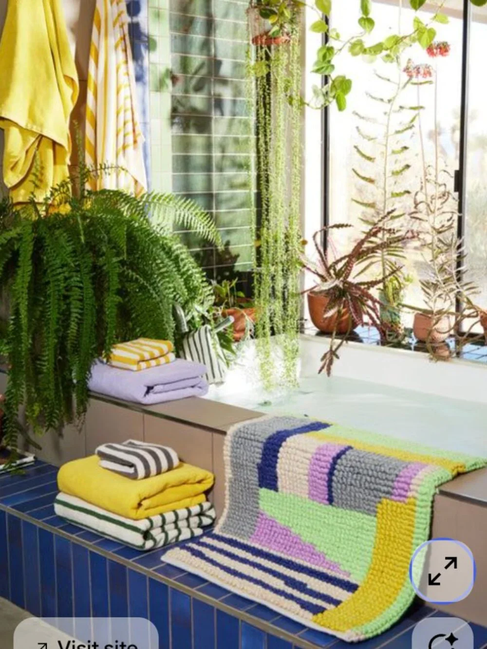 Quiet Town Recycled Bath Rug